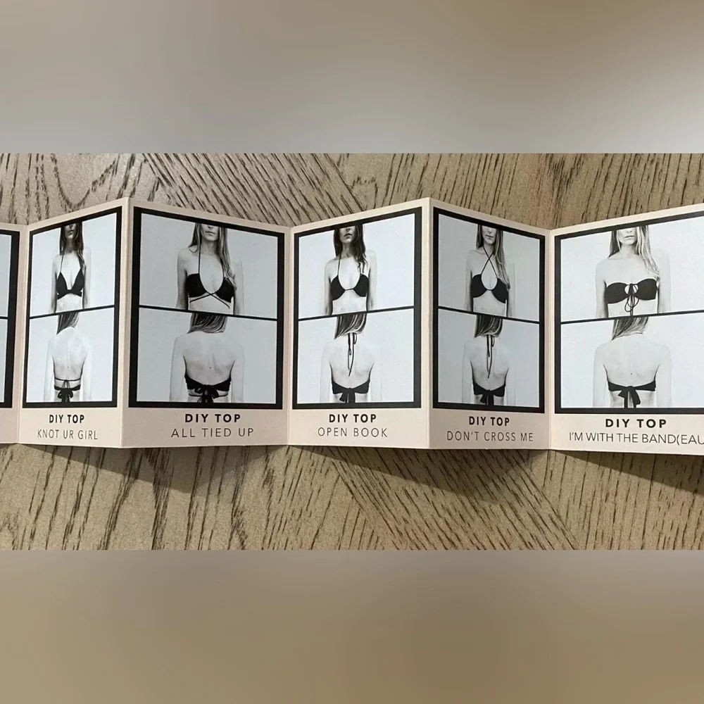 DIY TOP ONLY RARE Free People/Anthropologie/Revolve: WE ARE HAH Vacation Bikini - Picture 2 of 9